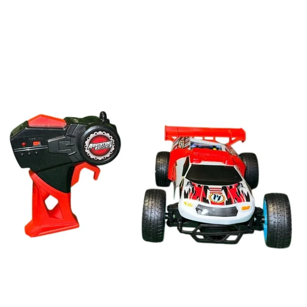 Adventure Force Glow in Dark Lightning‎ Buggy RC Car Radio Control Toy Red Blue